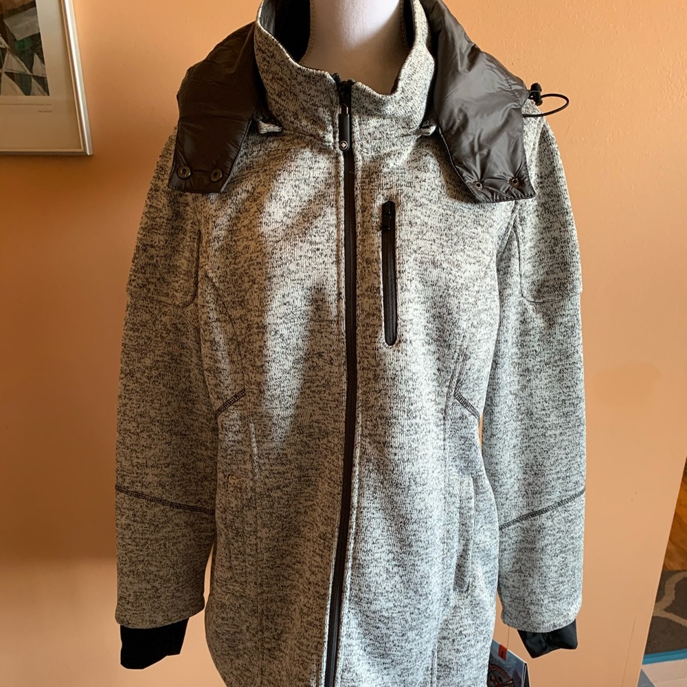 Black Tweed Knit Jacket NWT